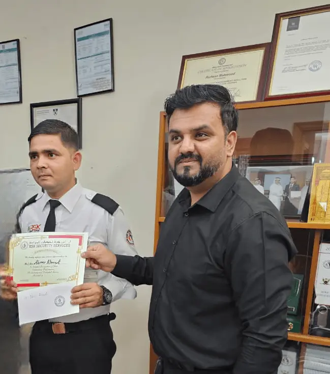 RSK Security Guard of the Month Award
